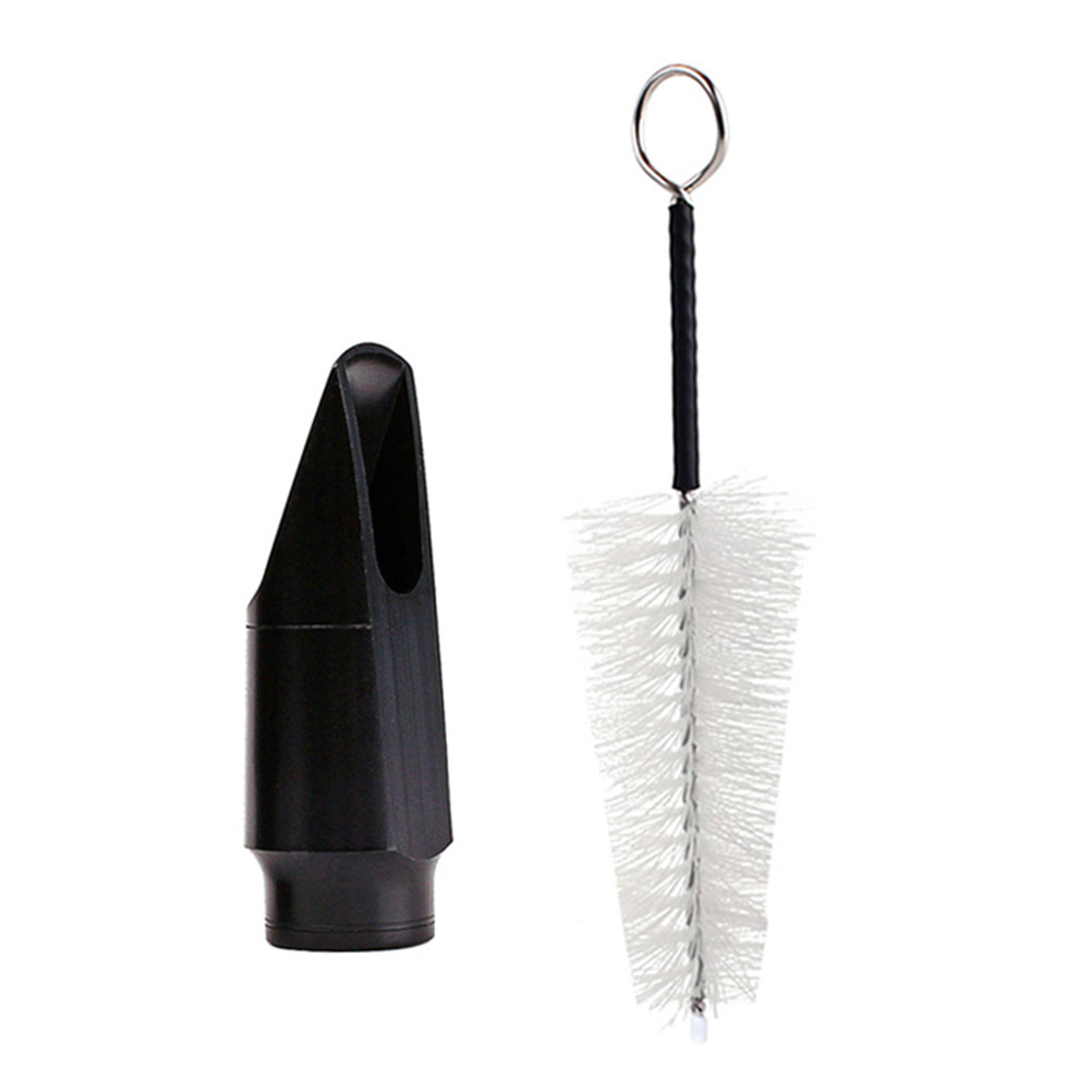 Musical Instrument That You Blow Into - 색소폰 마우스피스 청소용 브러시 세트, 검은색,