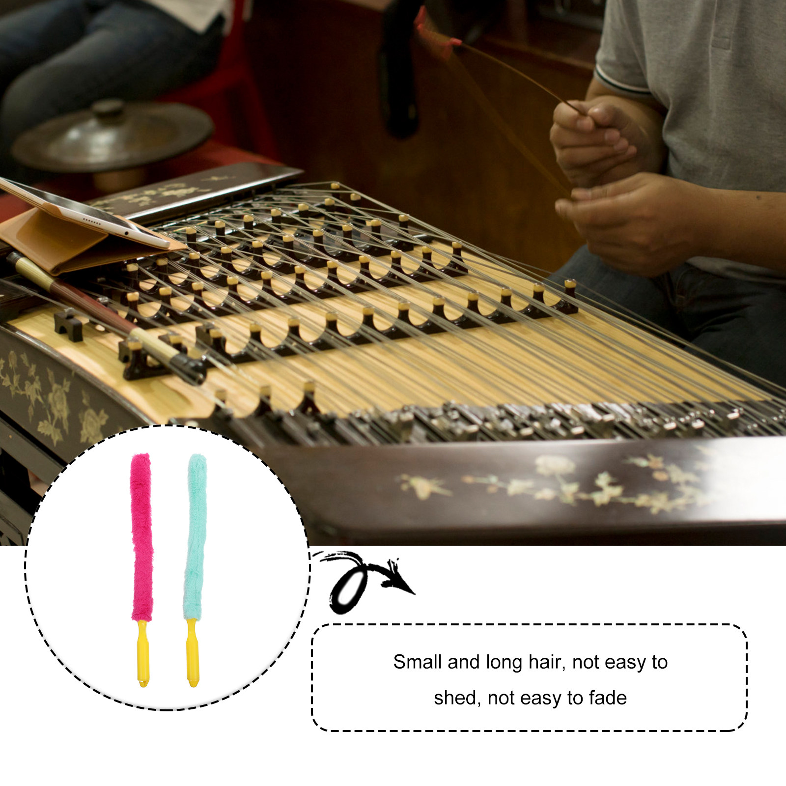 2개 세트의 구정 청소 도구, 부드러운 솔, 긴 손잡이 - Musical Instrument Long 리뷰 및 가격