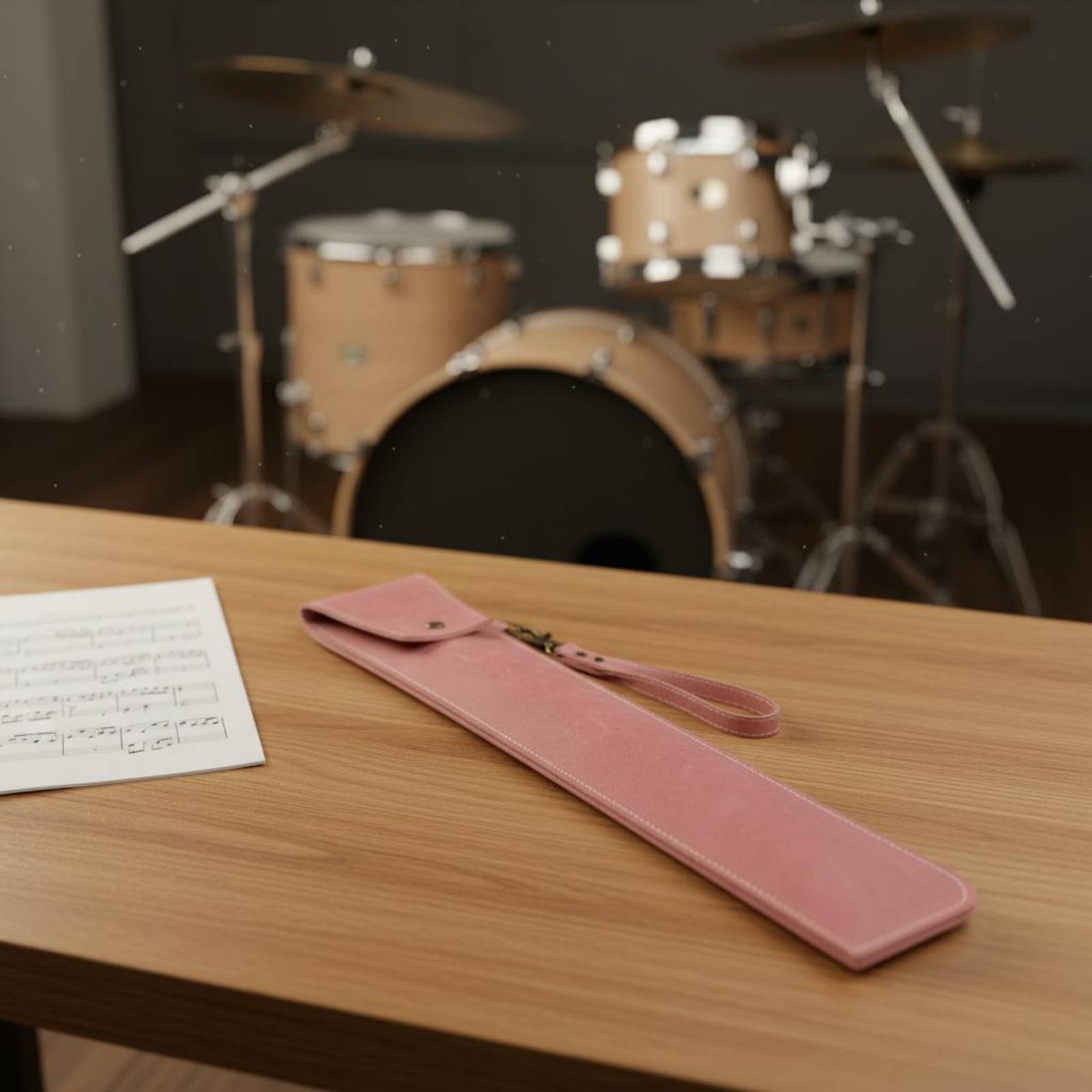 가죽 드럼스틱 가방 오래 지속되는 PU 가죽 드럼스틱  - Musical Instrument Long 리뷰 및 가격
